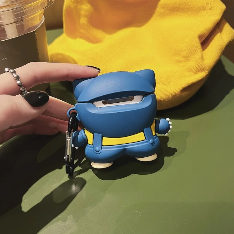 For Airpods Pro 3 Case 2025,3D Pokemon Ball Snorlax Earphone Silicone Cover For Airpods Pro 2 4 3 2 1 Case Cover Funda - Image 4