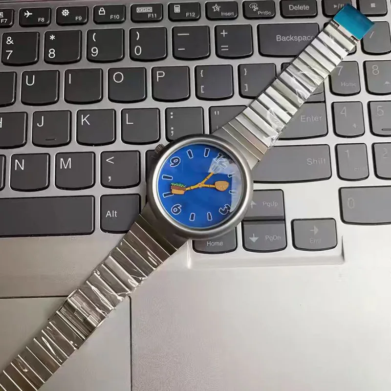 Men Women Watch Fashion Simple Original Hamburger Design Creative Cute Cartoon Waterproof Couple Watch UNISEX Quartz Wristwatch - Image 3