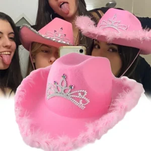 Pink Rodeo Cowgirl Hat