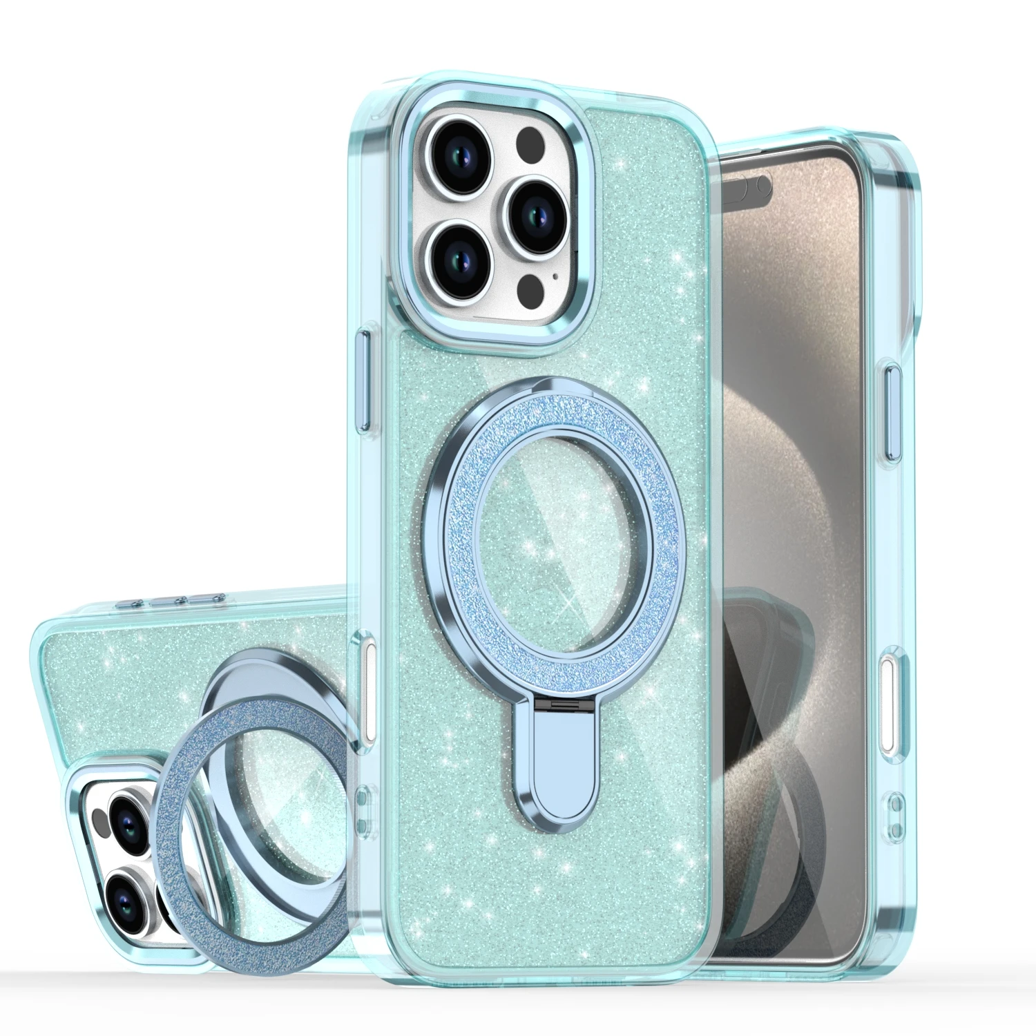 Glitter Metal Stand Case - Image 7