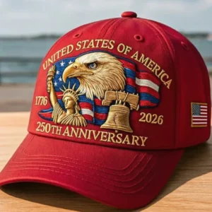 USA 250 Eagle Snapback