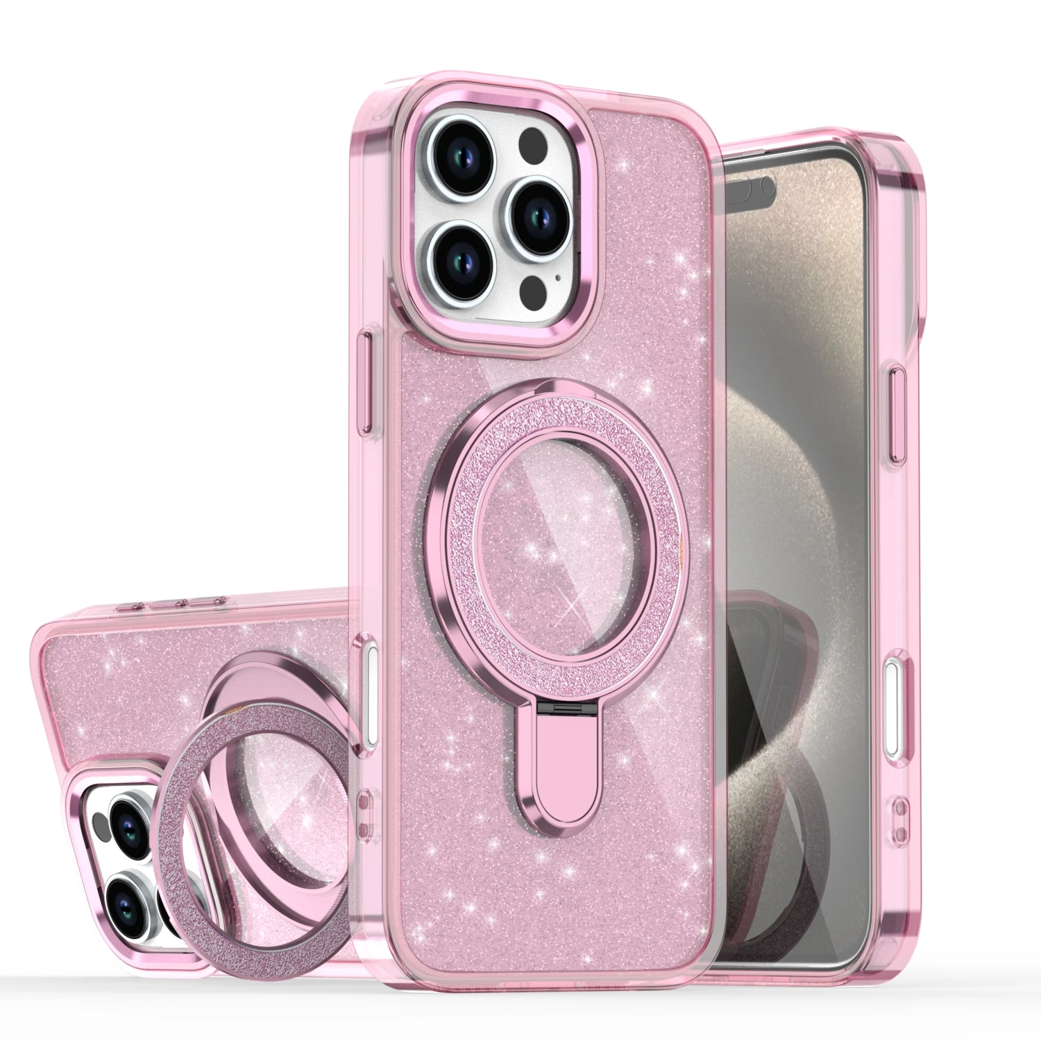 Glitter Metal Stand Case - Image 8