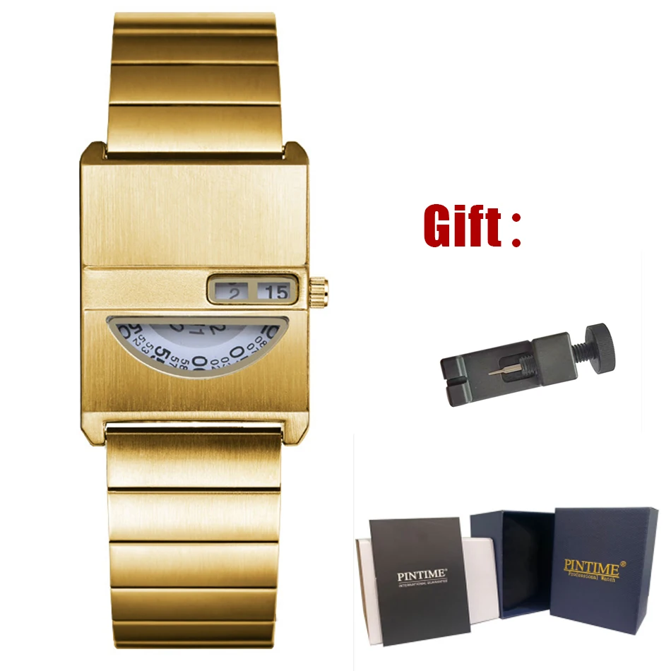 Square Niche Couple Watches Silver Stainless Steel Bracelet New-style Trendy Men Timepiece Fashionable Gift Unisex Quartz Watche - Image 11