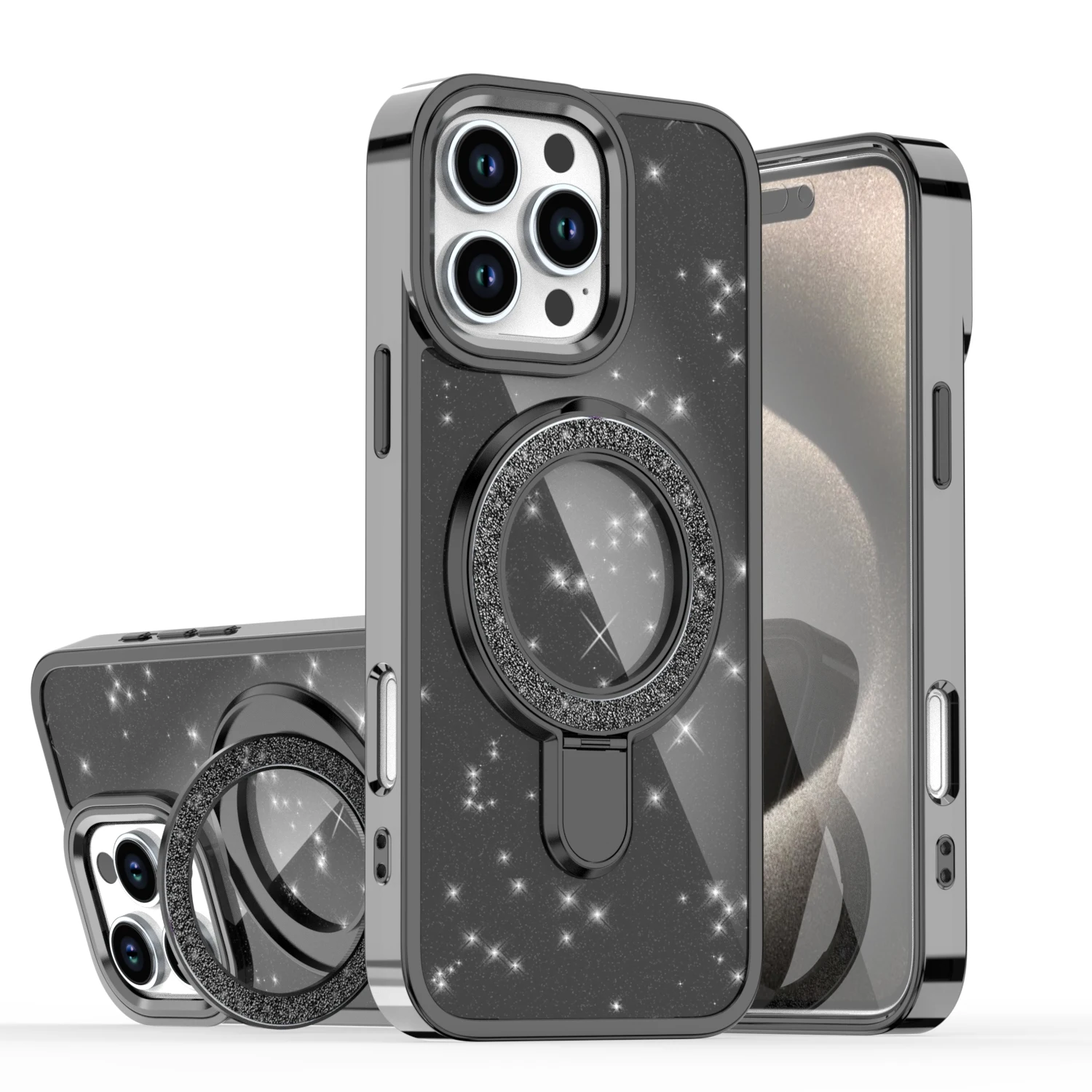 Glitter Metal Stand Case - Image 10