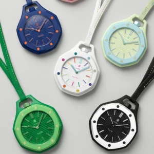 Fashion Royal Style Candy Color Decorative AR Carsikie Pendant Hanging Quartz Watch Men Collaboration Pocket Wristwatch Clock